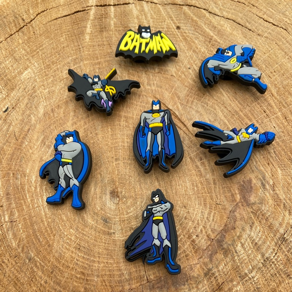 Batman set of Jibbitz for crocs - Picture 3 of 6